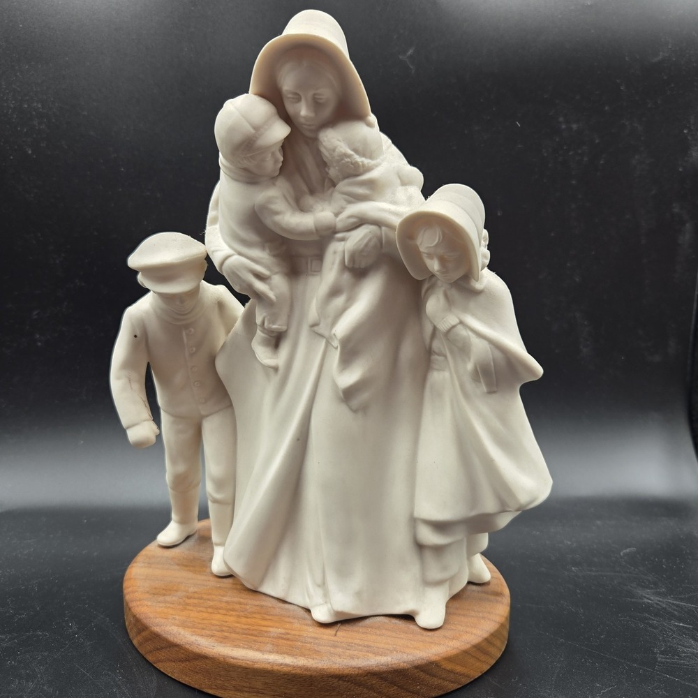 RARE Hansen Classics LDS Porcelain "Expulsion from Missouri" 9.5 Pioneer Figure